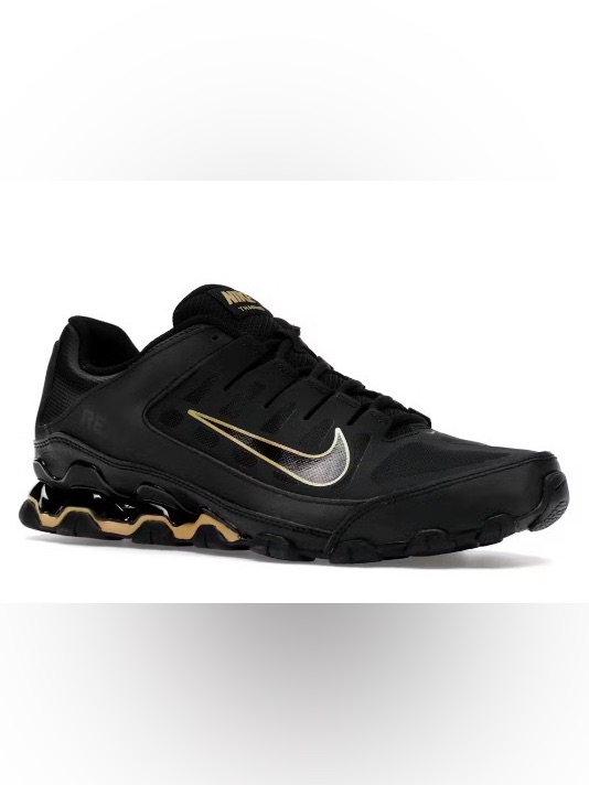 Nike Reax 8 Tr Mesh “Black Metallic Gold” Men’s Size 12 New W/ Box